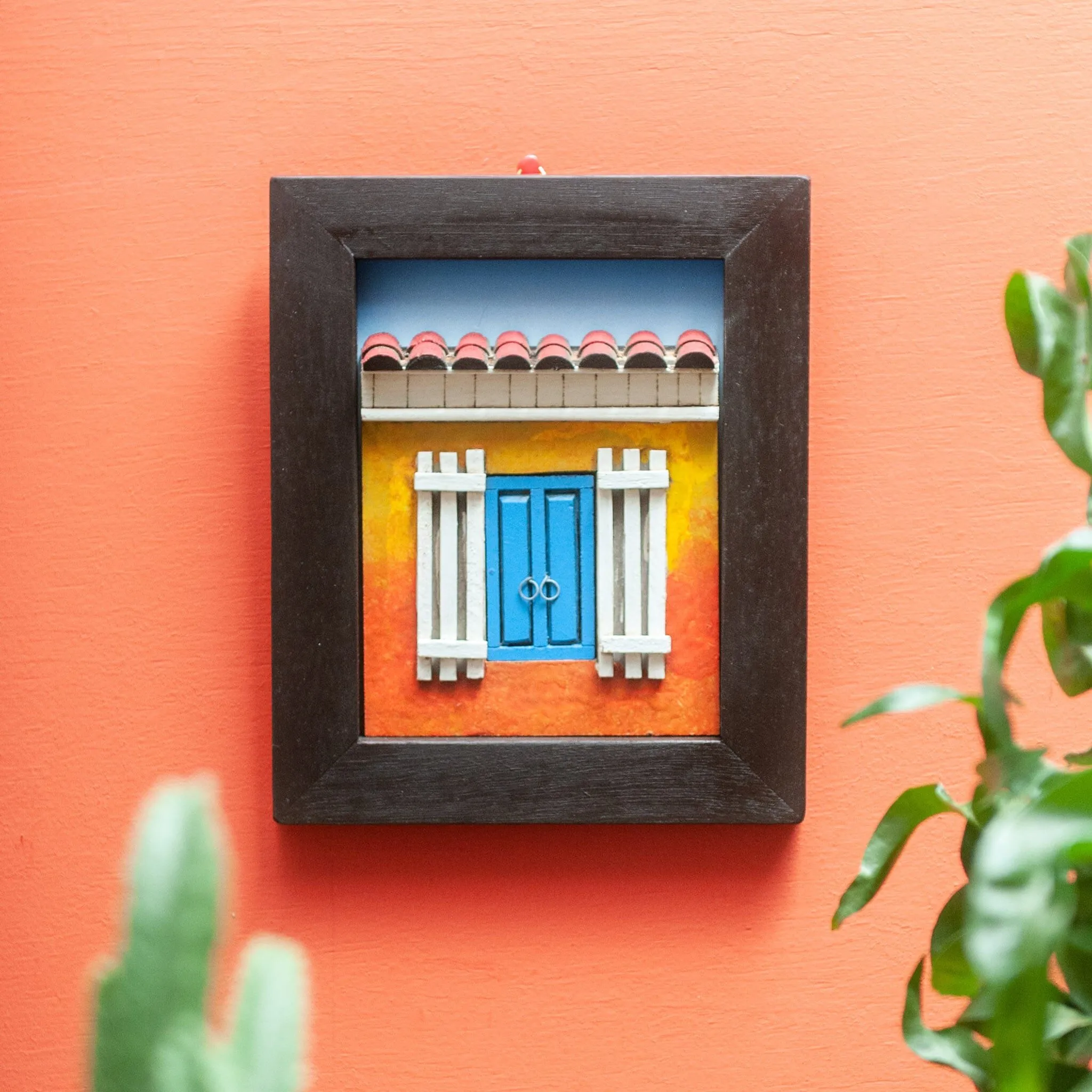 Cuadro Mini Ventana Campo