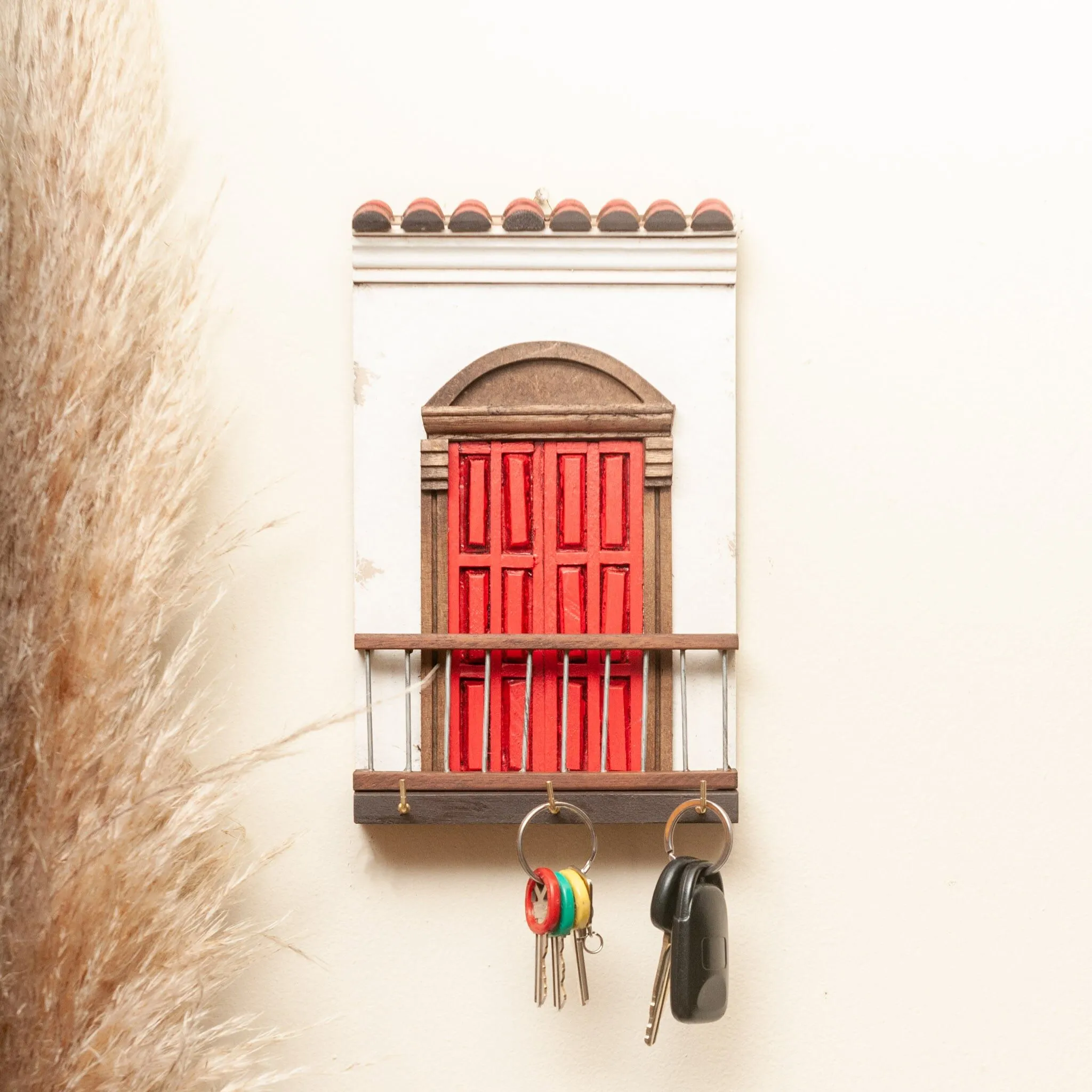 Fachada Porta Llaves Casa Ambrogui #2