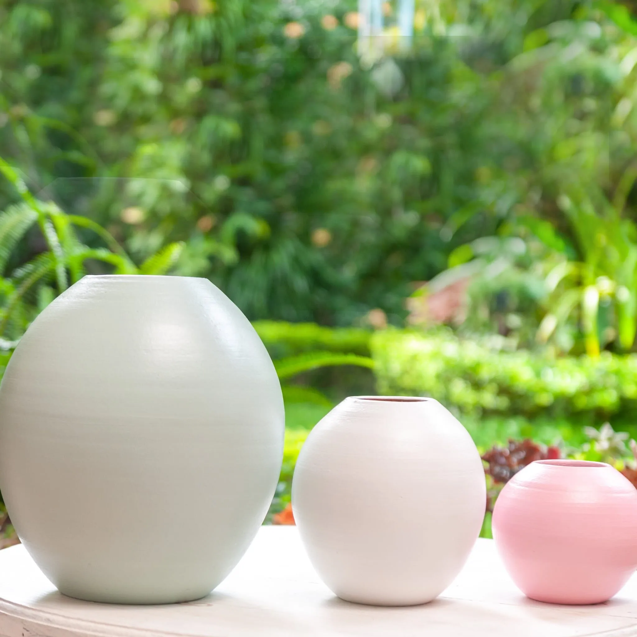 Set de Jarrones Redondos